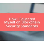 How I Educated Myself on Blockchain Security Standards